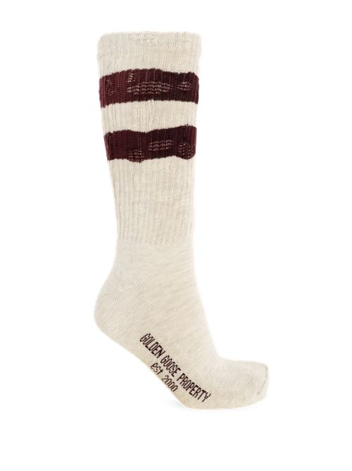 Calzini in cotone Golden Goose high stripes ripped Golden Goose | GUP00883P00048860668